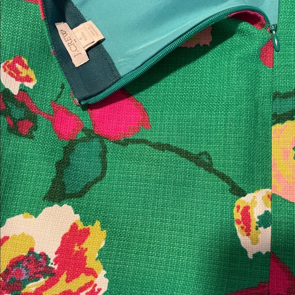 JCrew Floral Pencil Skirt- 0 Petite - Picture 4 of 8